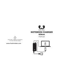 Notice FRESH N REBEL NOTEBOOK CHARGER 65W Chargeur téléphone portable