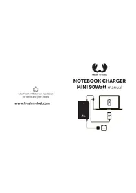 Notice FRESH N REBEL NOTEBOOK CHARGER MINI 90W Chargeur téléphone portable