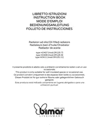 Notice Bimar HO411 Heizung