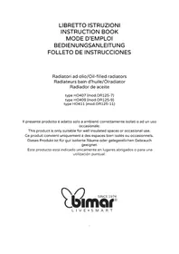 Notice Bimar HO407 Heizung