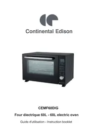 CONTINENTAL EDISON CEMF60DIG - Electric oven