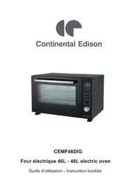 CONTINENTAL EDISON CEMF46DIG - Electric oven