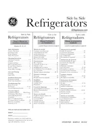 GE GSS20IETBB - Réfrigérateur