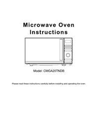 Notice CANDY CMGA20TNDB Micro-ondes