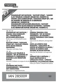 Notice POWERFIX HG00921C Accessoire de fixation