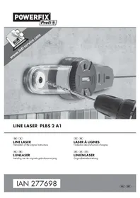 Notice POWERFIX PLBS 2 A1 Laser spirit level