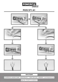 Notice POWERFIX PCZS 271 A1 Pince à dénuder