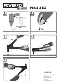 Notice POWERFIX PBNZ 4 B3 Riveteuse
