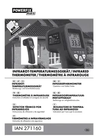 Notice POWERFIX HG00304A Thermometer