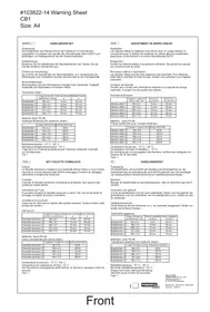 Notice POWERFIX Z27421A Accessoire électrique