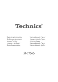 Notice TECHNICS STC700D Récepteur de musique