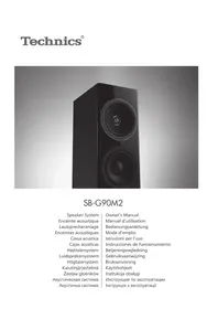 Notice TECHNICS SBG90M2 Haut-parleur