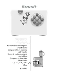 Notice BRANDT KM544BR Robot ménager