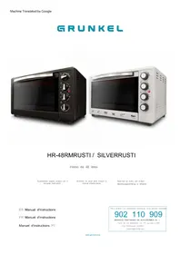 Notice Grunkel HR48RMRUSTI Four