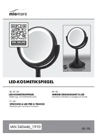 Notice MIOMARE HG04809A Miroir
