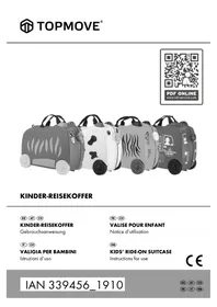 Notice Topmove IAN 339456 Valise enfant