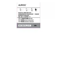 Notice AURIOL HG06524D Zegarek