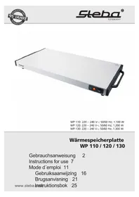 Notice STEBA WP 130 Madvarmere