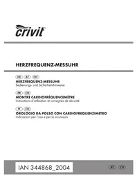 Notice CRIVIT HG06766 Montre connectée