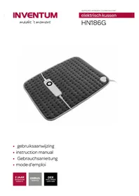 Notice INVENTUM HNK186G Couverture/coussin chauffant