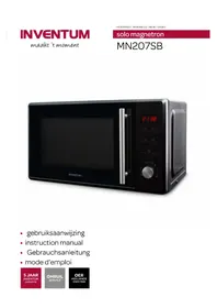 Notice INVENTUM MN207SB Four à micro-ondes