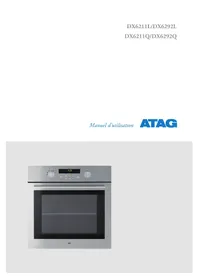 Notice Atag DX6292QUU Four encastrable