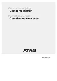 Notice Atag CX16611B Four micro-ondes