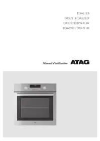 Notice Atag DX6211KUU Four encastrable
