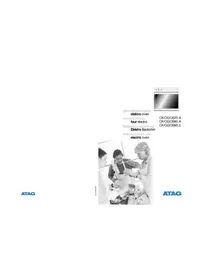 Notice Atag OG2093AR01UU Four électrique