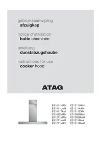 Atag ES1211ZAMUU - Hotte aspirante