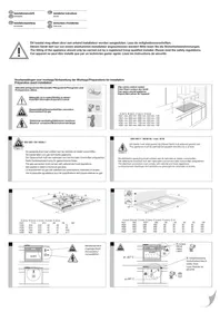 Notice Atag HG6011BF30IL Cuisinière gaz avec four intégré