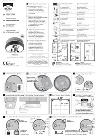 Notice ELRO FS811016 Détecteur de fumée