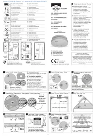 Notice ELRO FS151011M Détecteur de fumée