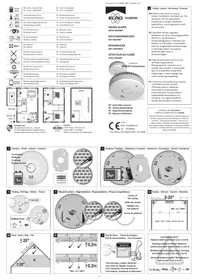 Notice ELRO FS180521M Détecteur de fumée