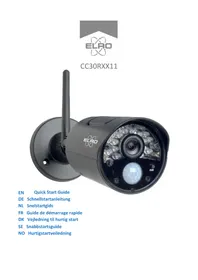 Notice ELRO CC30RXX11 Caméra de surveillance