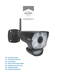 Notice ELRO CC60RXX11 Caméra de surveillance
