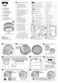 Notice ELRO FS801061 Détecteur de fumée