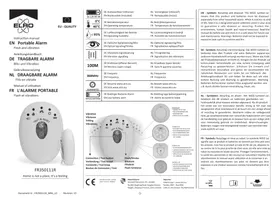 Notice ELRO FR350111R Maison intelligente