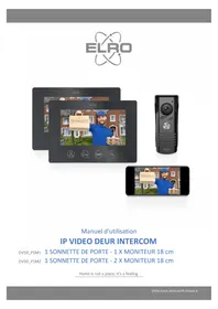 Notice ELRO DV50P1M2 Sonnette de portes