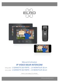 Notice ELRO DV50P1M1 Interphone