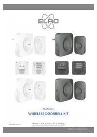 Notice ELRO DB3000PBP1C2W Sonnette de portes
