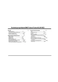 Notice GMC YUKON (2010) Voiture