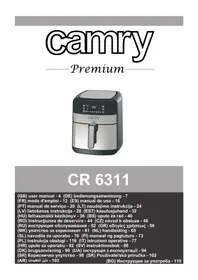 Notice CAMRY CR 6311 Fritös
