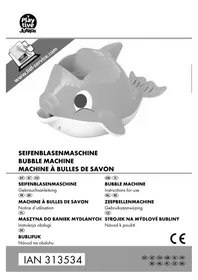Notice Playtive IAN 313534 Machine à bulles de savon