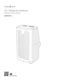 Notice NEDIS ACMB1WT14 Acondicionador de aire