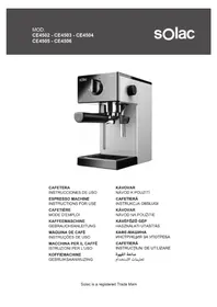 Notice SOLAC SQUISSITA EASY CE4503 Machine à café