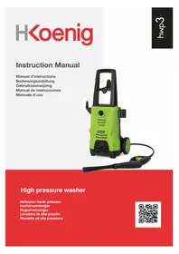 Notice H.KOENIG HWP3 Hochdruckreiniger