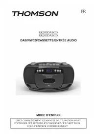Notice THOMSON TH379334 Radio
