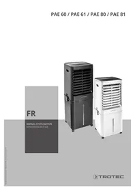 Notice TROTEC PAE 61 Climatisation