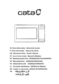 Notice CATA MC 25 GTC WH Mikrowelle